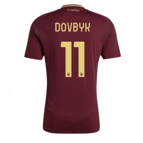 AS Roma Artem Dovbyk #11 Domácí Dres 2024-25 Krátký Rukáv